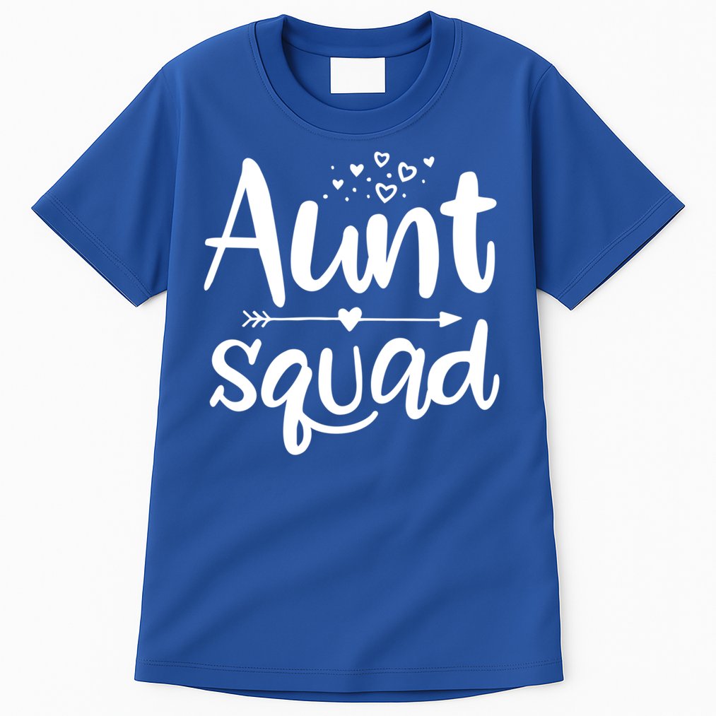 Cute Aunt Squad Great Gift Auntie Gift Tall T-Shirt