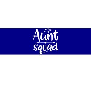 Cute Aunt Squad Great Gift Auntie Gift Bumper Sticker