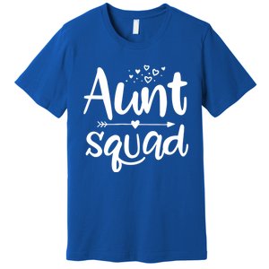 Cute Aunt Squad Great Gift Auntie Gift Premium T-Shirt