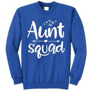 Cute Aunt Squad Great Gift Auntie Gift Tall Sweatshirt