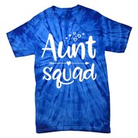 Cute Aunt Squad Great Gift Auntie Gift Tie-Dye T-Shirt