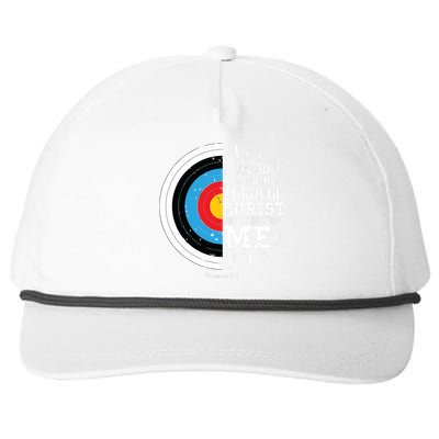 Cute Archery Shirts Snapback Five-Panel Rope Hat