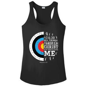 Cute Archery Shirts Ladies PosiCharge Competitor Racerback Tank