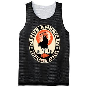 Chiricahua Apache Strong Native American Indian Tribe Pride Mesh Reversible Basketball Jersey Tank