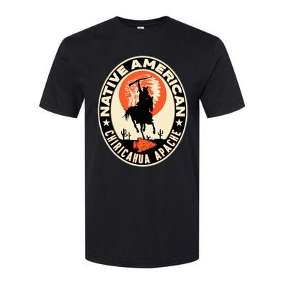 Chiricahua Apache Strong Native American Indian Tribe Pride Softstyle® CVC T-Shirt