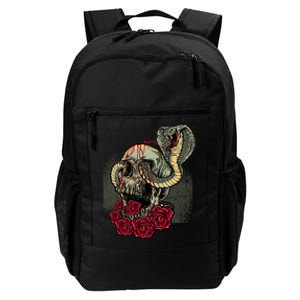 Cobra And Skull Daily Commute Backpack