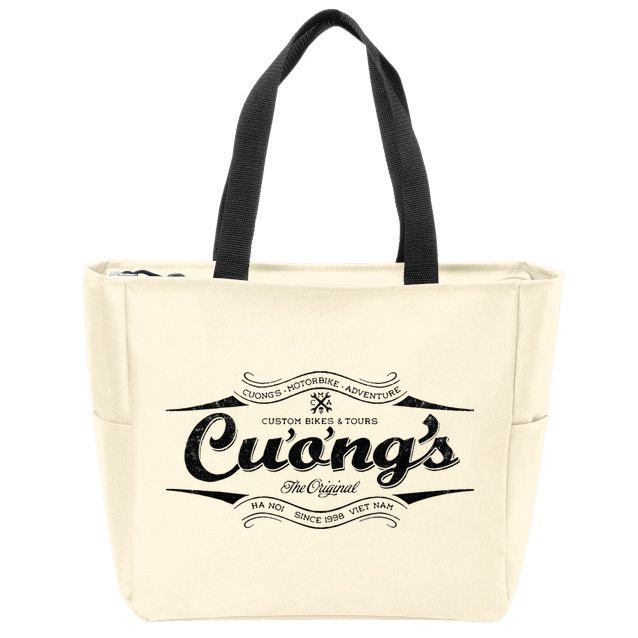 Cuongs Archer Slater Zip Tote Bag