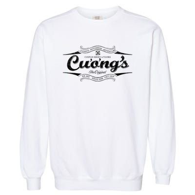 Cuongs Archer Slater Garment-Dyed Sweatshirt