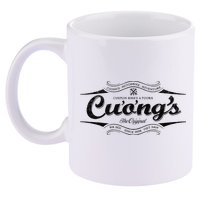 Cuongs Archer Slater 11oz C Handle Ceramic Mug