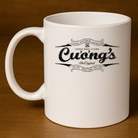 Cuongs Archer Slater 11oz C Handle Ceramic Mug