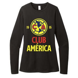 Club America Score Big With Our Exclusive Womens CVC Long Sleeve Shirt