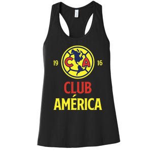 Club America Score Big With Our Exclusive Women's Racerback Tank