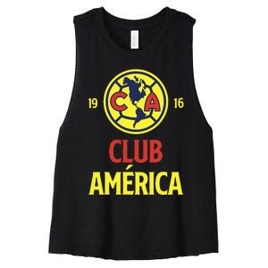 Club America Score Big With Our Exclusive Women's Racerback Cropped Tank