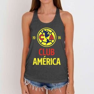 Club America Score Big With Our Exclusive Women's Knotted Racerback Tank