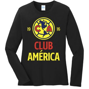 Club America Score Big With Our Exclusive Ladies Long Sleeve Shirt