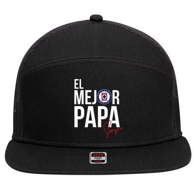 Cruz Azul Sports Articles Collection This FatherS Day 7 Panel Mesh Trucker Snapback Hat