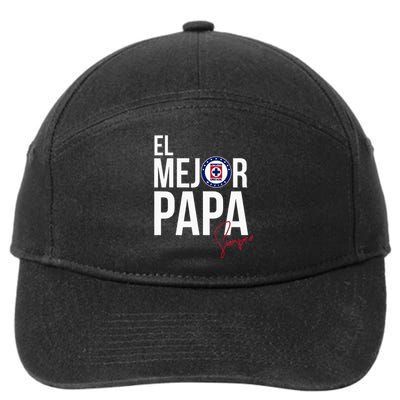 Cruz Azul Sports Articles Collection This FatherS Day 7-Panel Snapback Hat