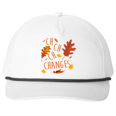 Changes Autumn Season Snapback Five-Panel Rope Hat