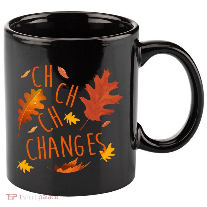 Changes Autumn Season 11oz C Handle Ceramic Mug
