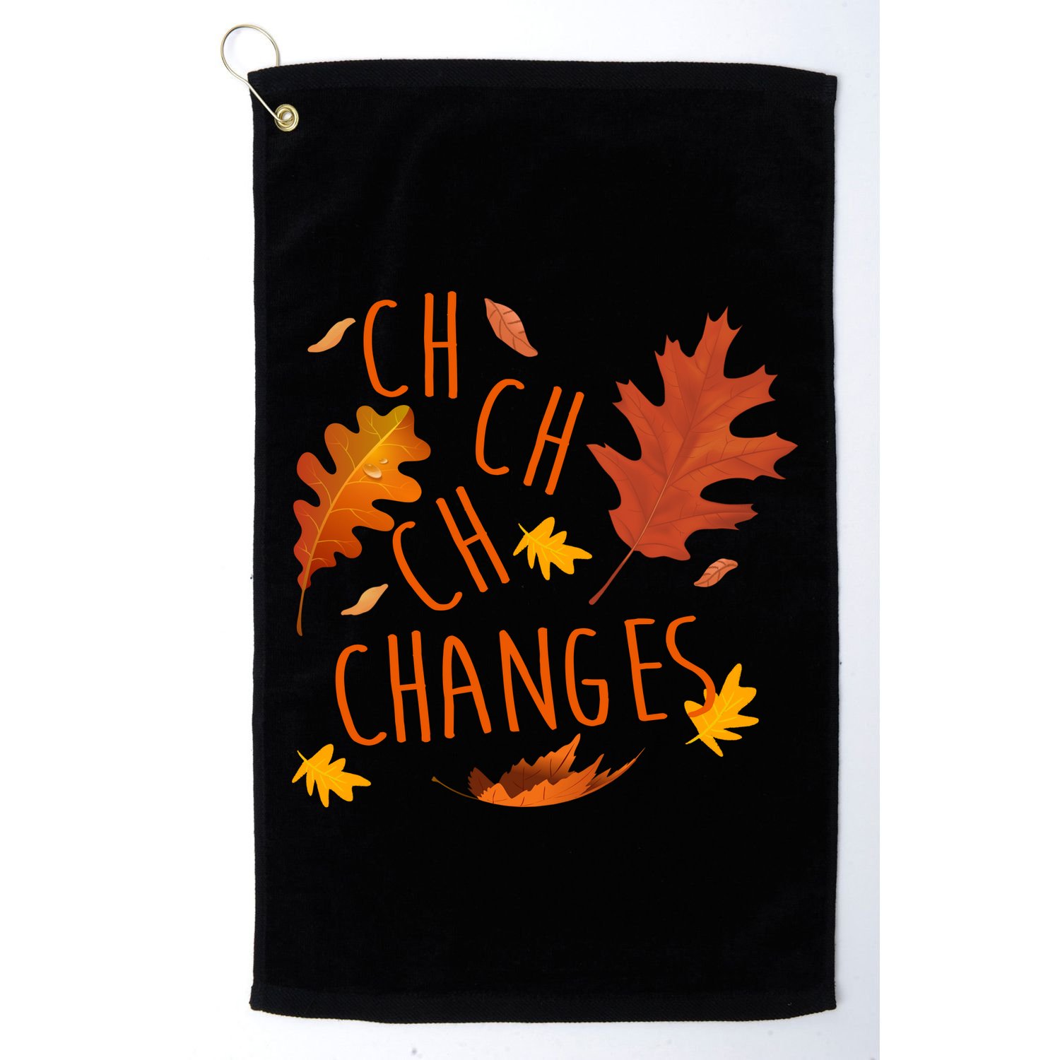 Changes Autumn Season Golf Towel
