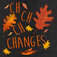 Changes Autumn Season Golf Towel