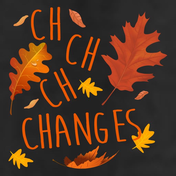 Changes Autumn Season Golf Towel