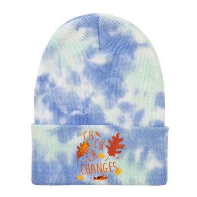 Changes Autumn Season Tie Dye 12in Knit Beanie