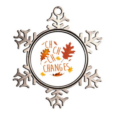 Changes Autumn Season Metallic Star Ornament