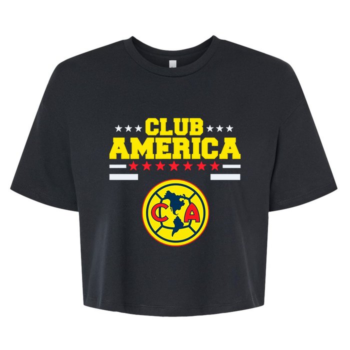 Club America Score Big With Our Exclusive Collection Bella+Canvas Jersey Crop Tee