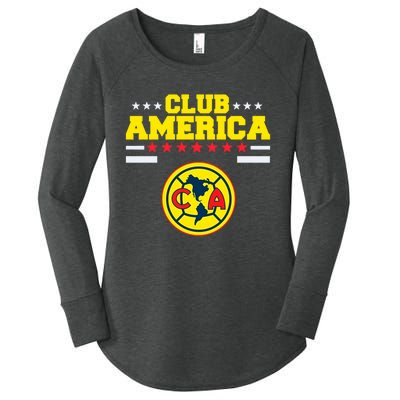 Club America Score Big With Our Exclusive Collection Women's Perfect Tri Tunic Long Sleeve Shirt