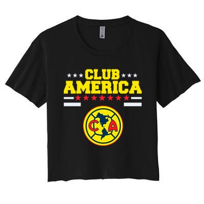 Club America Score Big With Our Exclusive Collection Women's Crop Top Tee