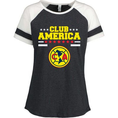 Club America Score Big With Our Exclusive Collection Enza Ladies Jersey Colorblock Tee