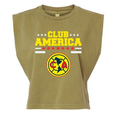 Club America Score Big With Our Exclusive Collection Garment-Dyed Women's Muscle Tee