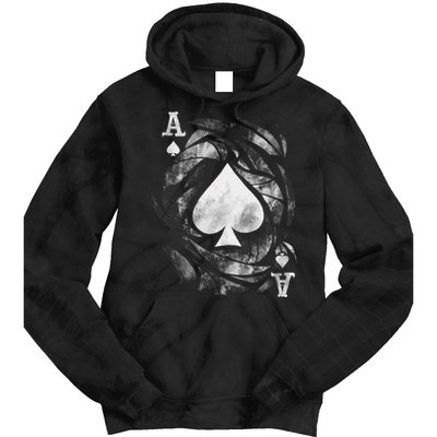 Card Ace Spades Play Playing Tie Dye Hoodie