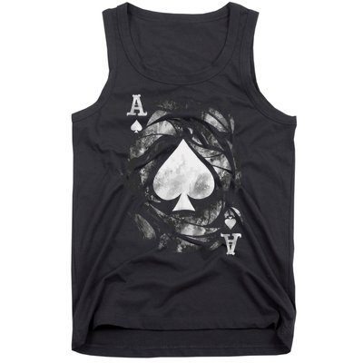 Card Ace Spades Play Playing Tank Top