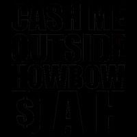 Cash Me Outside Howbow DAH Block Letters Meme Quote 16oz Travel Tumbler