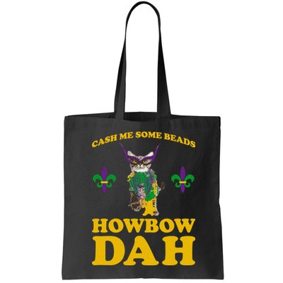 Cash Me Some Beads Howbow Dah Mardi Gras Bag