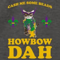 Cash Me Some Beads Howbow Dah Mardi Gras Vector Backpack