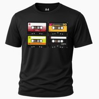 Cassette Tapes Music Mixtape Vintage Retro 80s Tech Performance Shirt