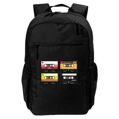 Cassette Tapes Music Mixtape Vintage Retro 80s Tech Backpack
