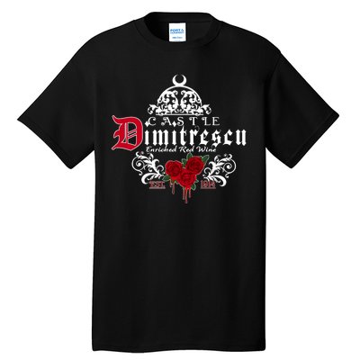 Castle Dimitrescu Village Wine Est 1914 Tall T-Shirt