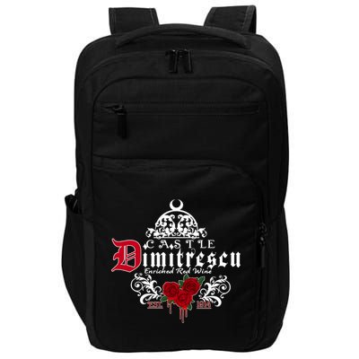 Castle Dimitrescu Village Wine Est 1914 Impact Tech Backpack