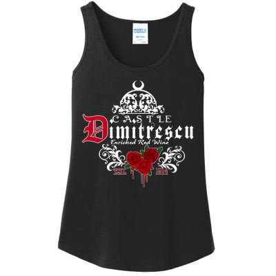 Castle Dimitrescu Village Wine Est 1914 Ladies Essential Tank