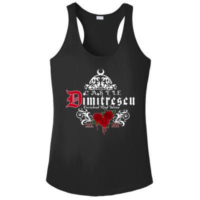 Castle Dimitrescu Village Wine Est 1914 Ladies PosiCharge Competitor Racerback Tank