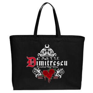 Castle Dimitrescu Village Wine Est 1914 Cotton Canvas Jumbo Tote