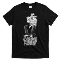 Casual Friday Scary Halloween Horror Movie T-Shirt
