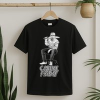 Casual Friday Scary Halloween Horror Movie T-Shirt