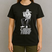 Casual Friday Scary Halloween Horror Movie T-Shirt