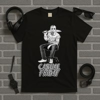 Casual Friday Scary Halloween Horror Movie T-Shirt