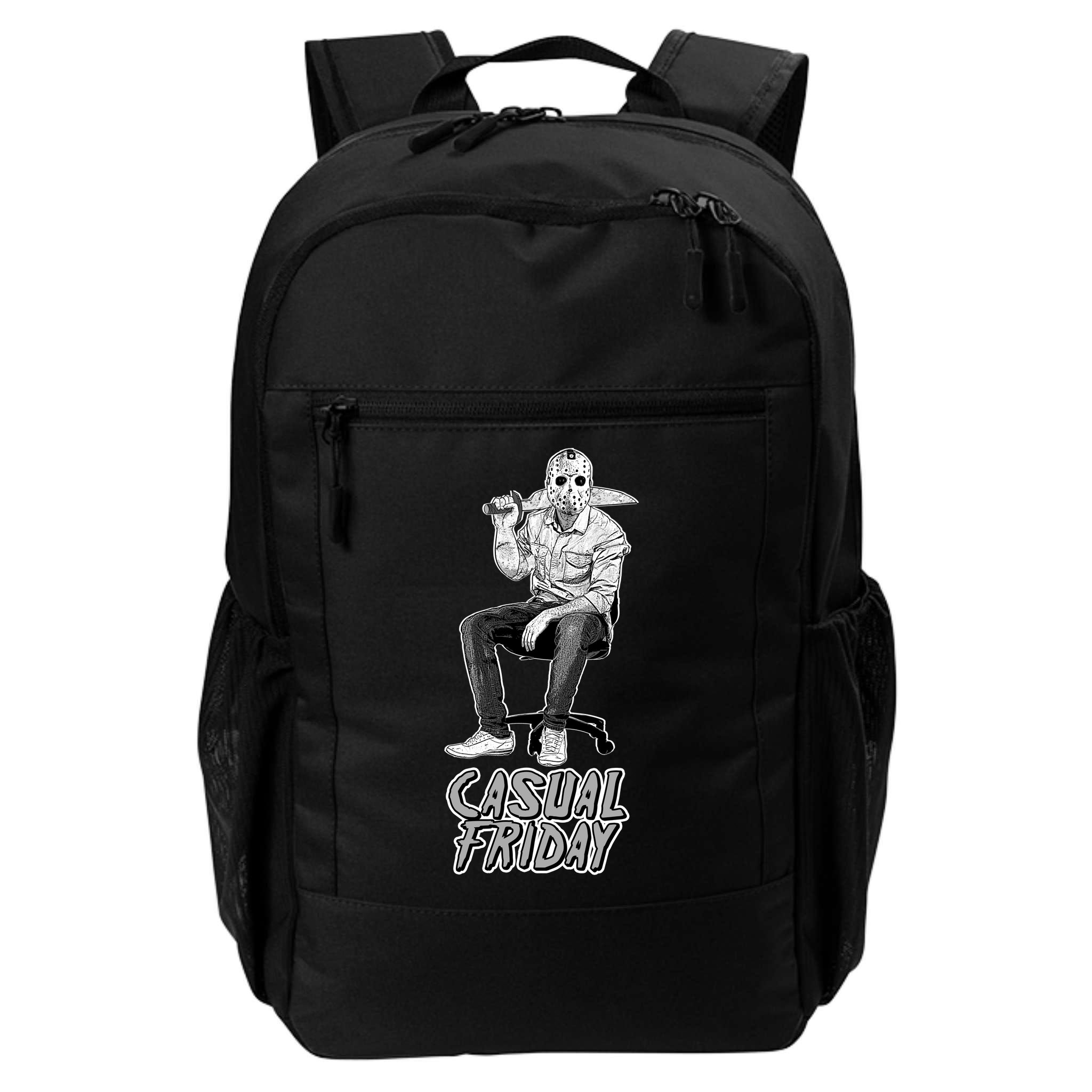 Casual Friday Scary Halloween Horror Movie Backpack